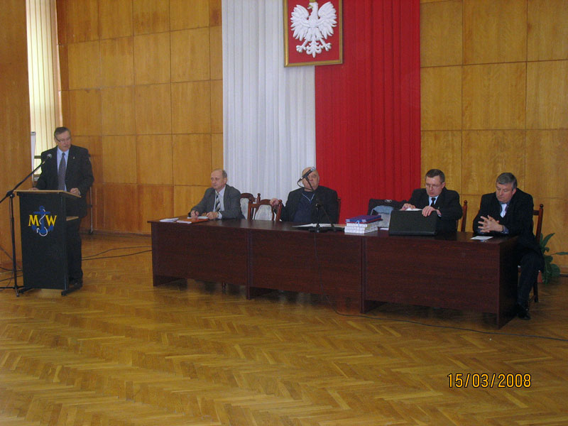 Walne zgromadzenie sprawozdawczo-wyborcze – 15.03.2008r.